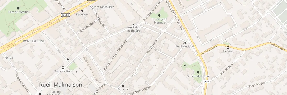 Plan du 18 Rue du Gué à Rueil-Malmaison