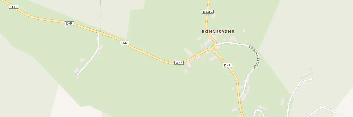 Plan du 1 Bonnessagne à Combressol