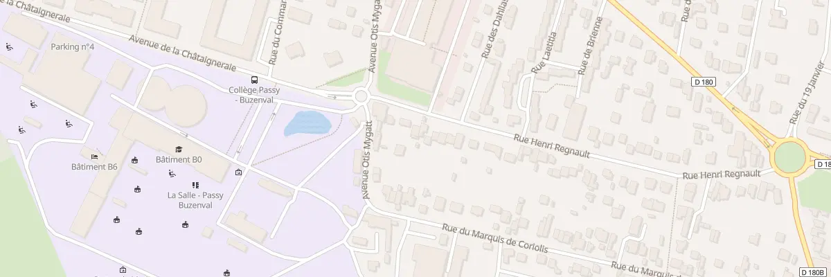 Plan du 75 Rue Henri Regnault à Rueil-Malmaison
