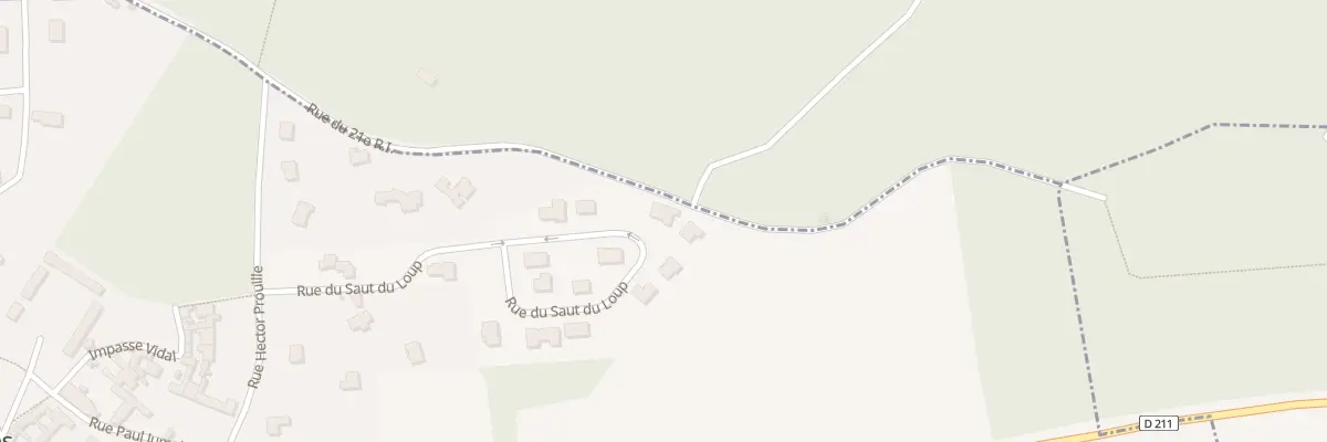 Plan du 22 Rue du Saut-du-Loup à Ferrières