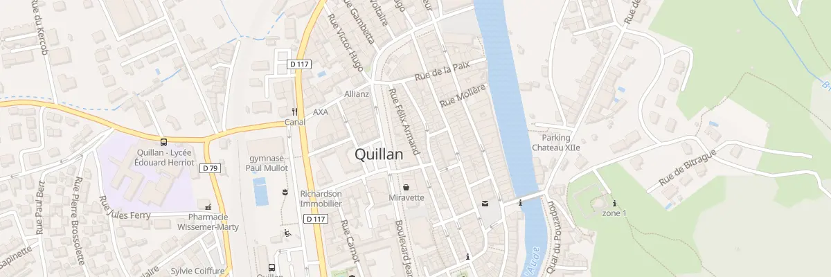 Plan du 54 Rue Félix Armand à Quillan
