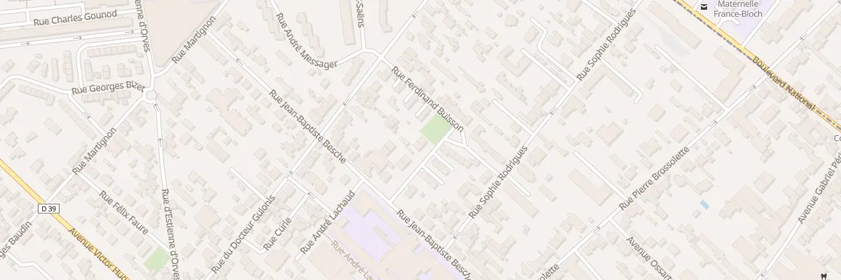 Plan du 13 Rue Victor Schoelcher à Rueil-Malmaison