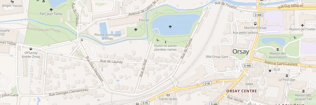 Plan du 8 Rue de Launay à Orsay