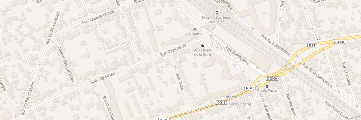 Plan du 13 Rue Gay-lussac à Houilles