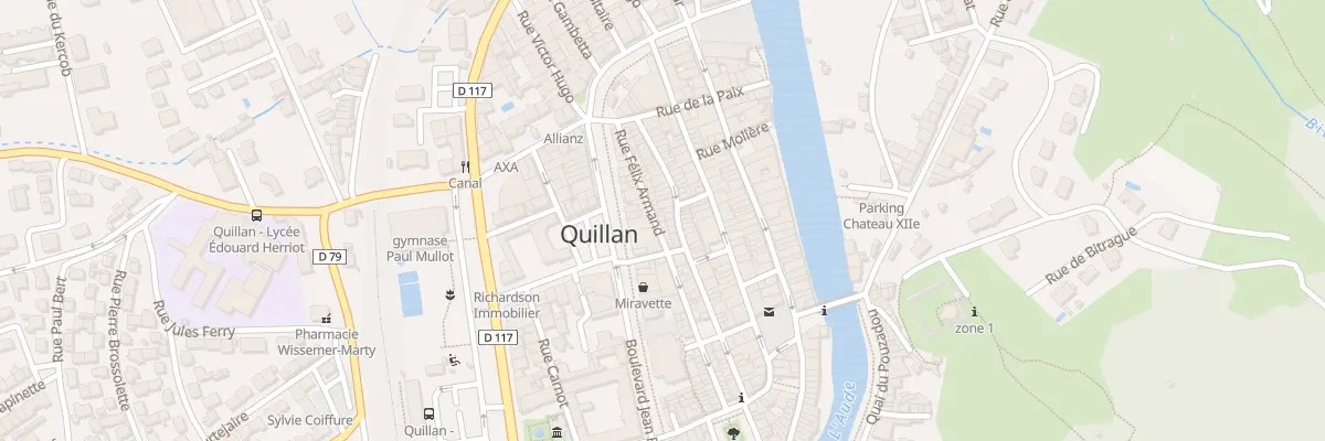 Plan du 48 Rue Félix Armand à Quillan