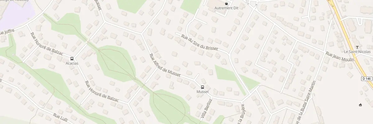 Plan du 35 Rue Alfred de Musset à Étréchy