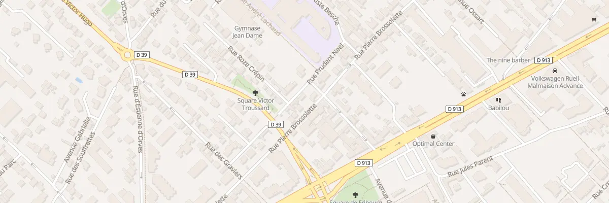 Plan du 39 Rue Pierre Brossolette à Rueil-Malmaison