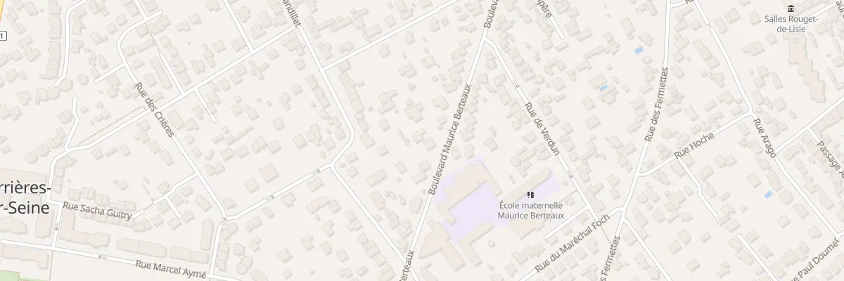 Plan du 67 Bd Maurice Berteaux à Carrières-sur-Seine
