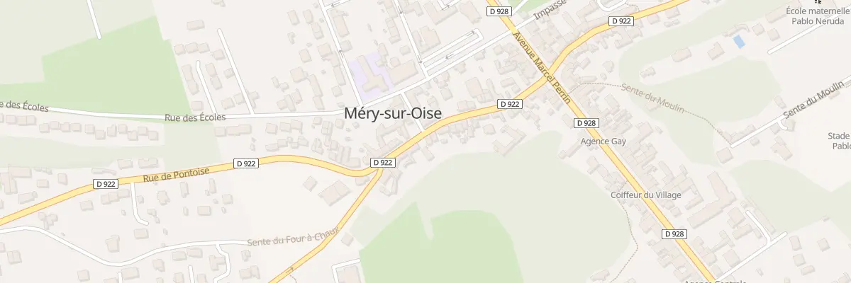 Plan du 29 Rue de Pontoise à Méry-sur-Oise