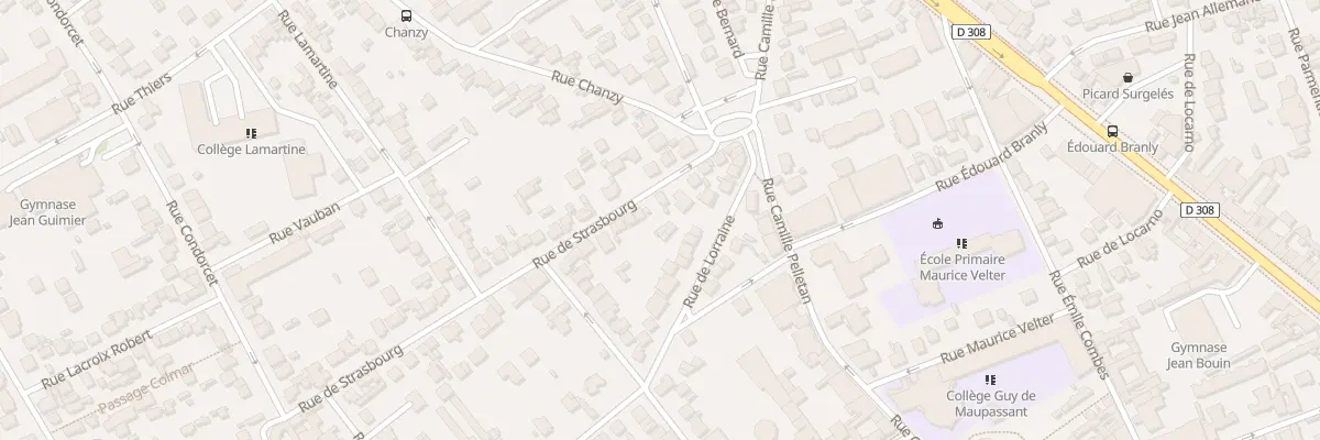 Plan du 26 Rue de Strasbourg à Houilles