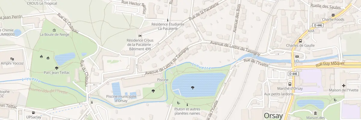 Plan du 27 Av de Lattre de Tassigny à Orsay