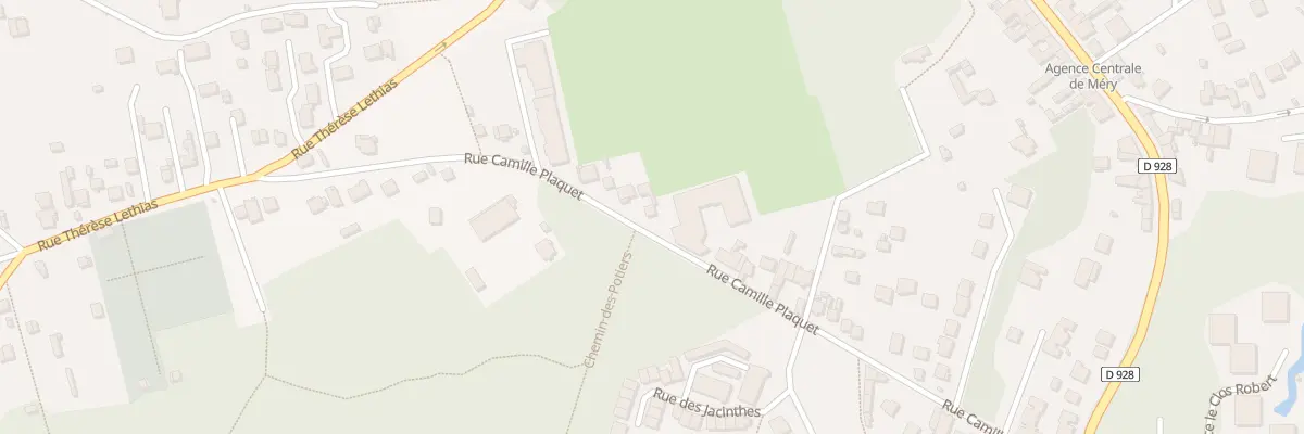 Plan du 34 Rue Camille Plaquet à Méry-sur-Oise