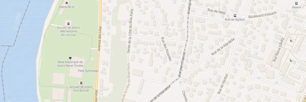Plan du 34 Rue des Picardes à La Frette-sur-Seine