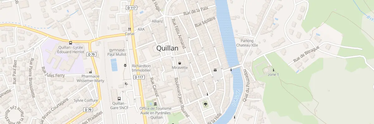 Plan du 33 Rue Félix Armand à Quillan