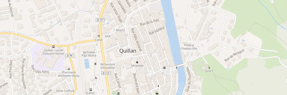 Plan du 39 Rue Joseph Erminy à Quillan
