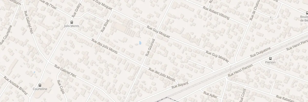 Plan du 20 Rue Gounod à Sartrouville