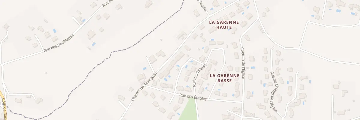 Plan du 30 Che de St Jean à Rosières