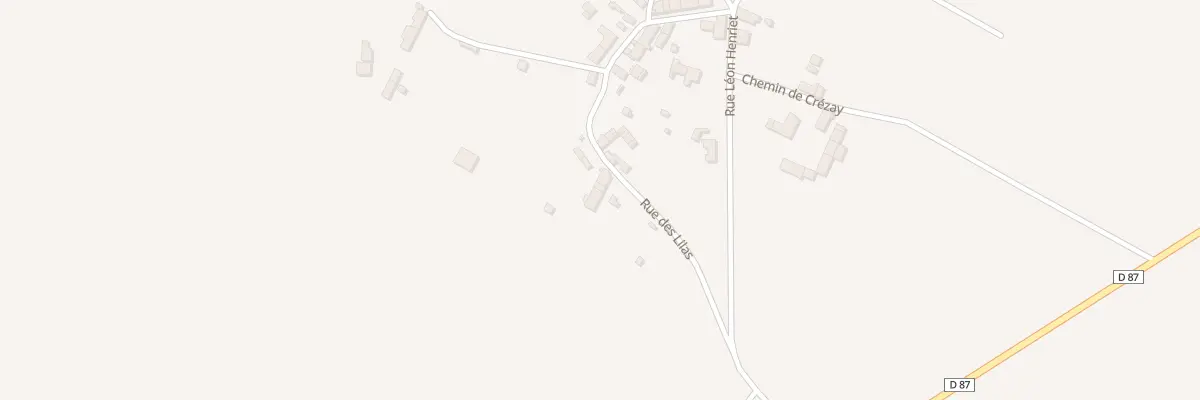 Plan du 12 Rue des Lilas à Mareuil-sur-Arnon