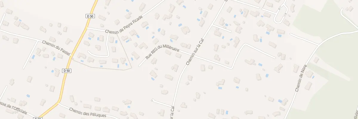 Plan du 42 Rue REG du Millenaire à Viviers-lès-Montagnes