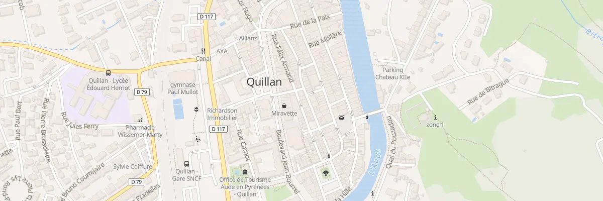 Plan du 36 Rue Félix Armand à Quillan