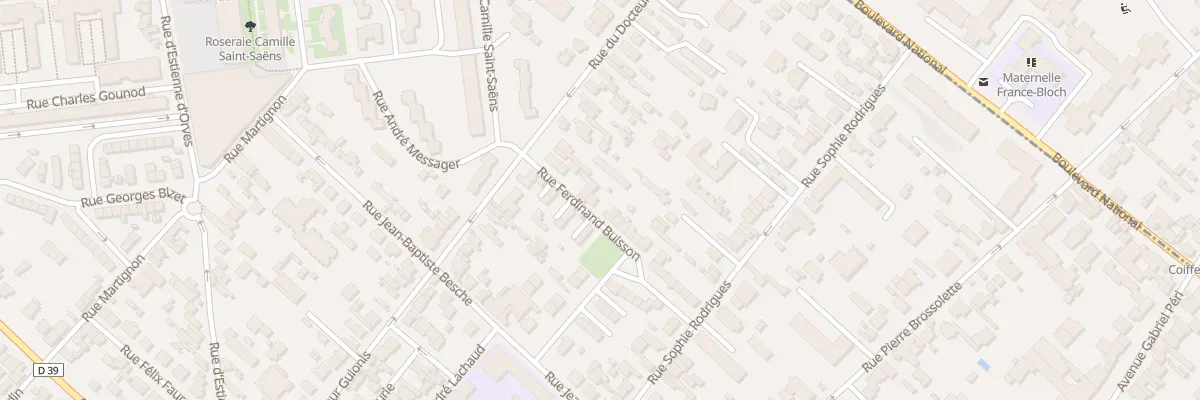 Plan du 30 Rue Ferdinand Buisson à Rueil-Malmaison