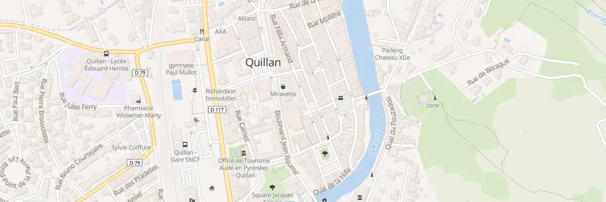Plan du 27 Rue Félix Armand à Quillan