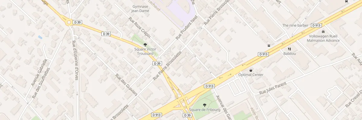 Plan du 42 Rue Pierre Brossolette à Rueil-Malmaison