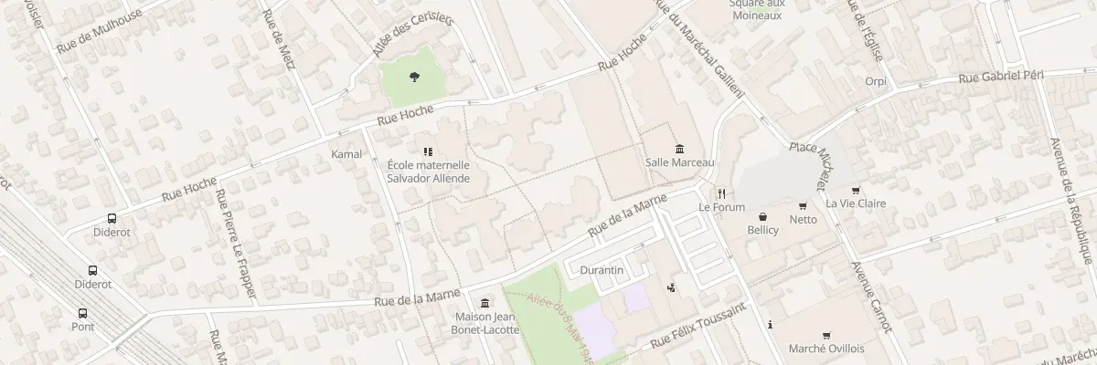 Plan du 24 Rue de la Marne à Houilles