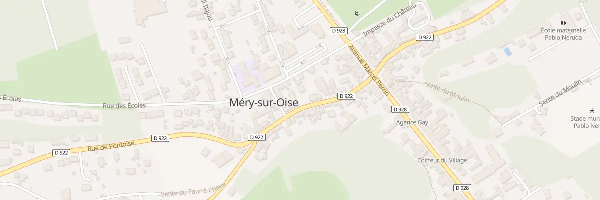 Plan du 14 Rue de Pontoise à Méry-sur-Oise