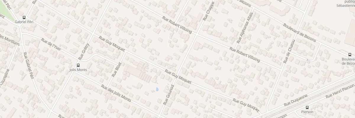 Plan du 9 Rue Chappe à Sartrouville