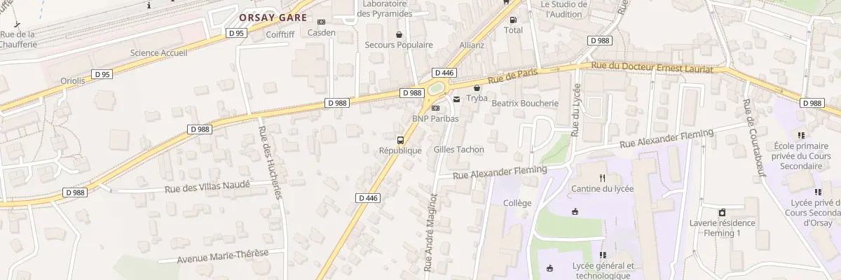 Plan du 1B Rue Louis Scocard à Orsay