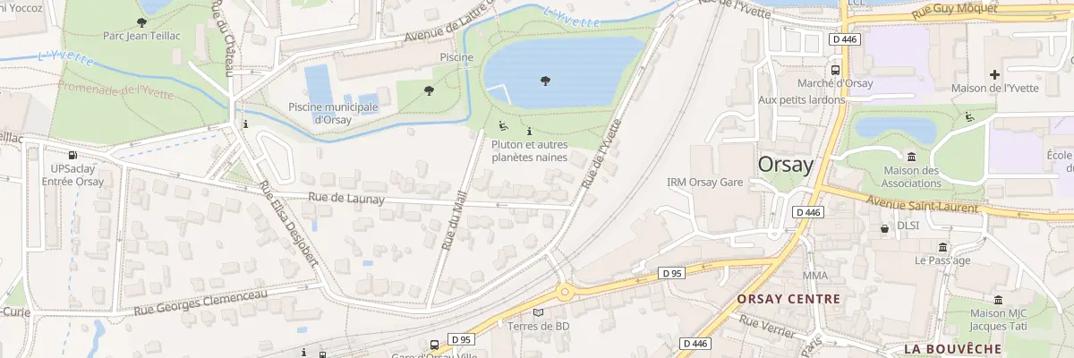 Plan du 4 Rue de Launay à Orsay