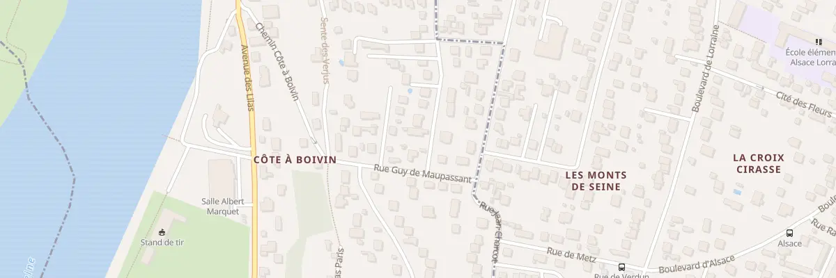 Plan du 3 Rue Pierre Curie à La Frette-sur-Seine