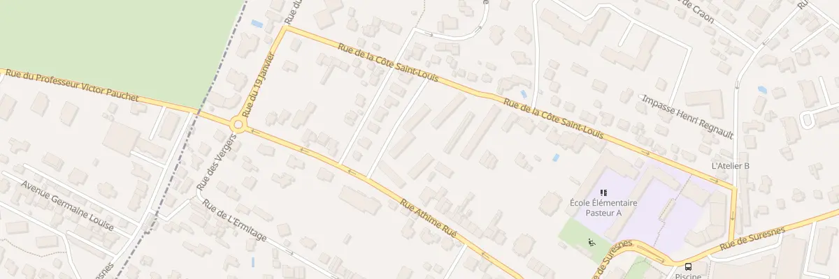 Plan du 52 Rue Athime Rue à Garches