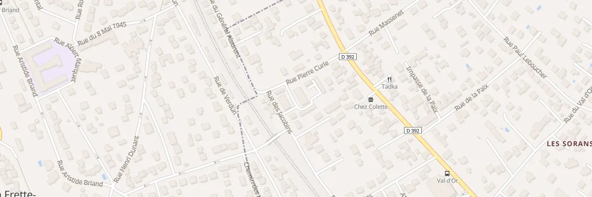 Plan du 5 Rue Pierre Curie à Cormeilles-en-Parisis