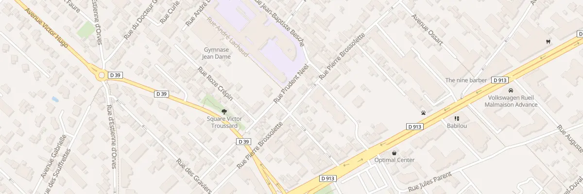 Plan du 45 Rue Pierre Brossolette à Rueil-Malmaison