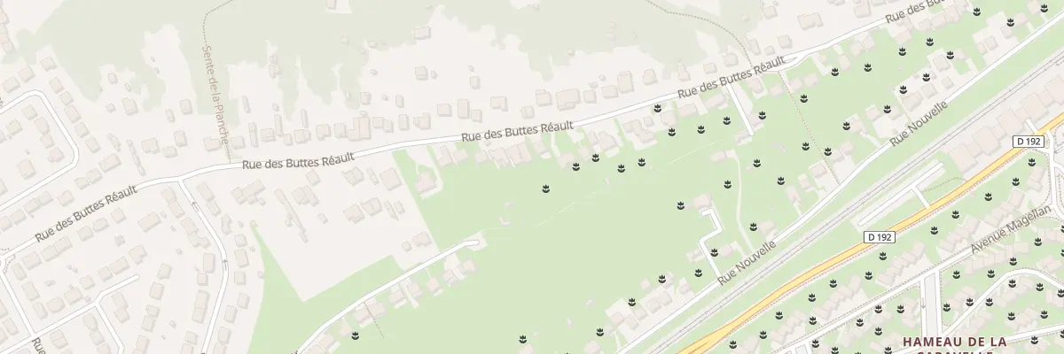 Plan du 81 Rue des Buttes Réault à Breuillet