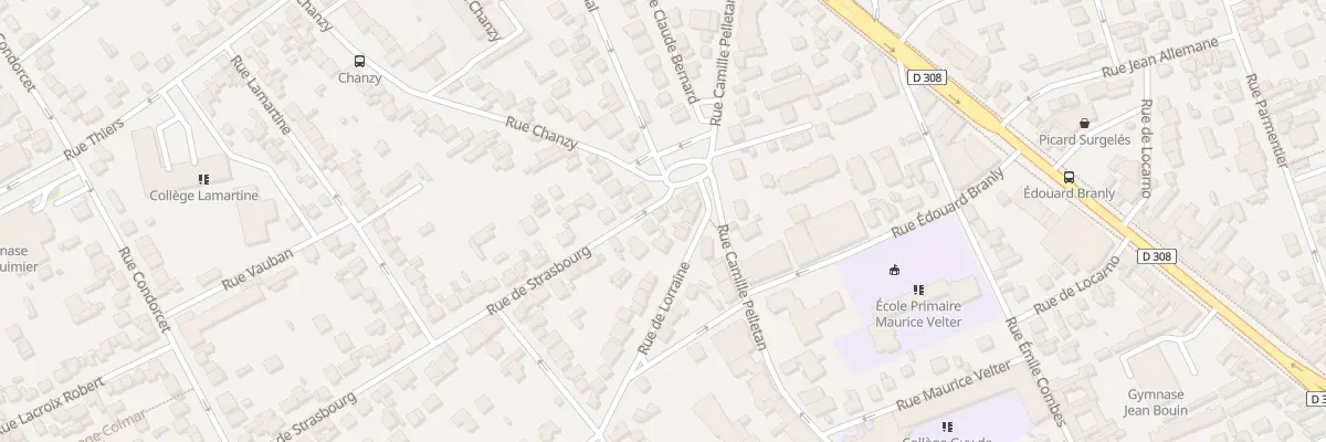 Plan du 34 Rue de Strasbourg à Houilles