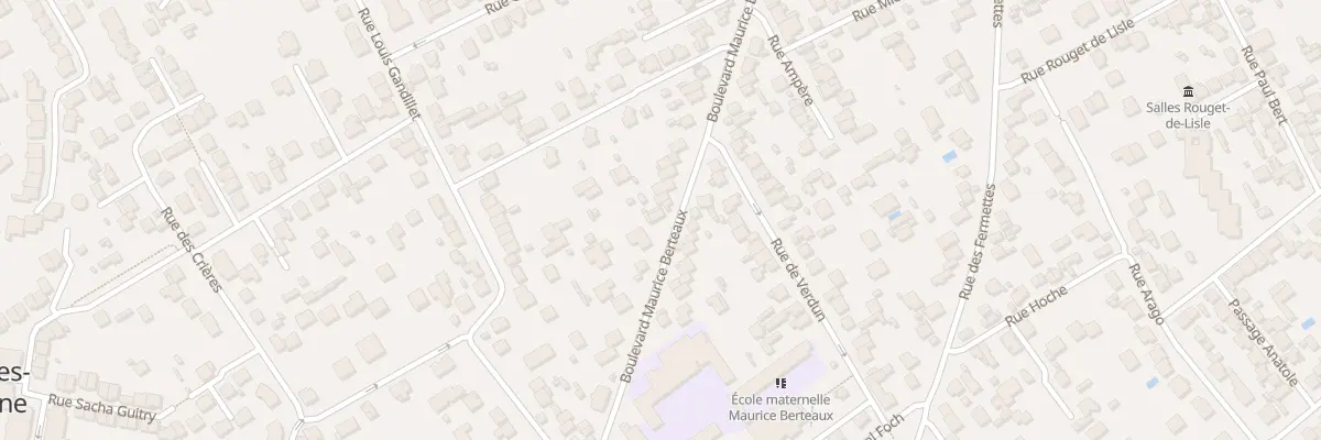 Plan du 75 Bd Maurice Berteaux à Carrières-sur-Seine