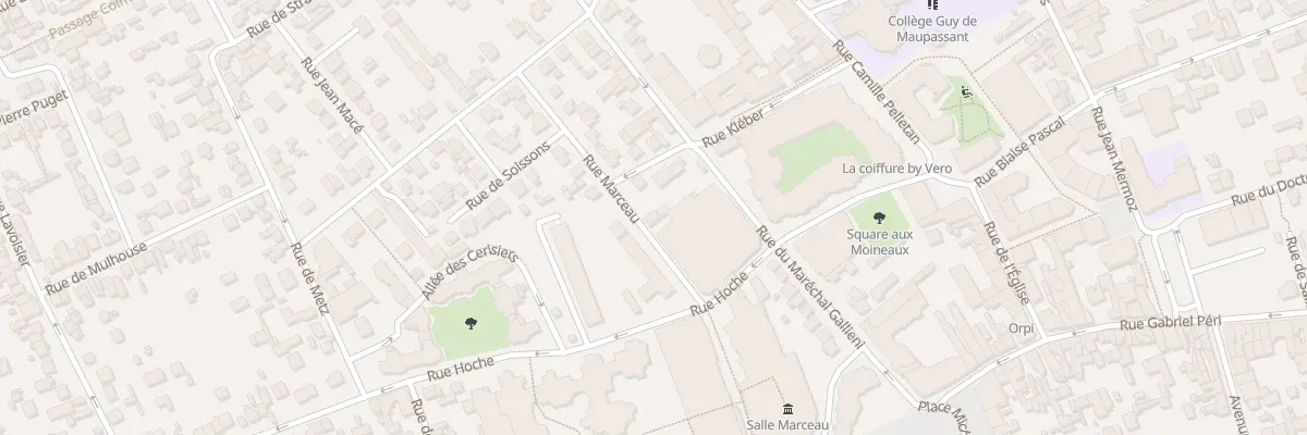 Plan du 24Q Rue Marceau à Houilles