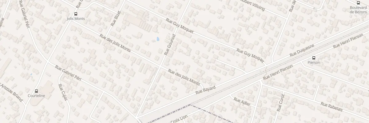 Plan du 63 Rue des Jolis Monts à Sartrouville