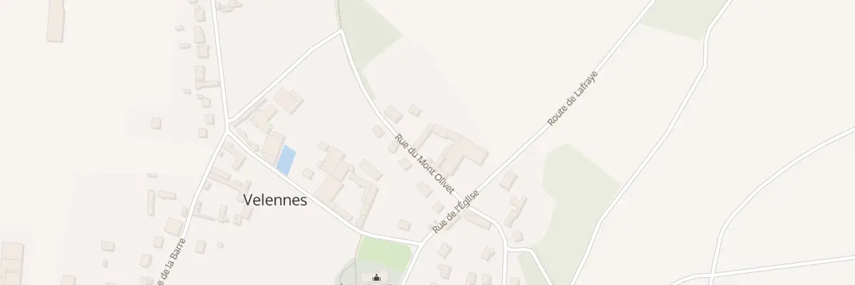 Plan du 6 Rue du Mont Olivet à Velennes