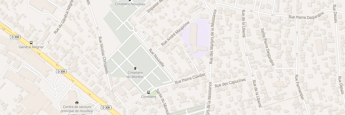 Plan du 22 Rue Nouvelle à Houilles