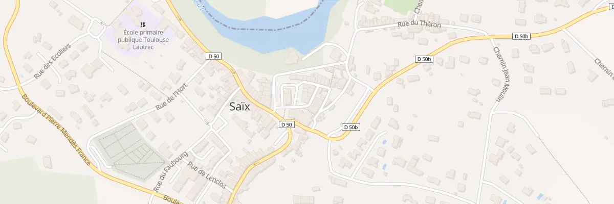 Plan du 34 Pl Jean Jaurès à Saïx