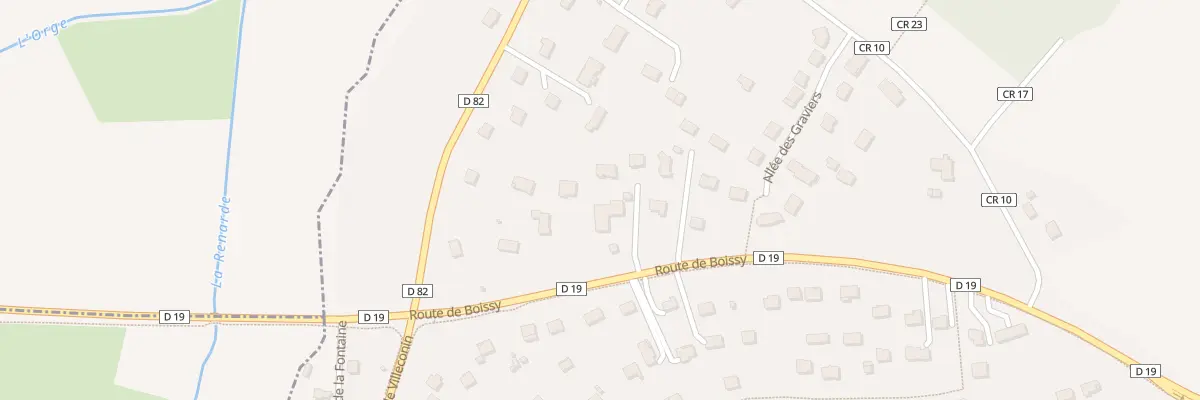 Plan du 5 Rte de Boissy à Saint-Yon