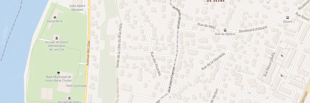 Plan du 31 Rue des Picardes à La Frette-sur-Seine