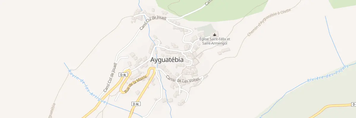 Plan du 9 Rue Del Flandis à Ayguatébia-Talau