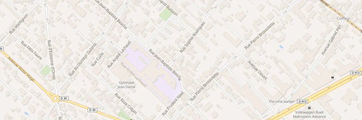 Plan du 6B Rue Sophie Rodrigues à Rueil-Malmaison