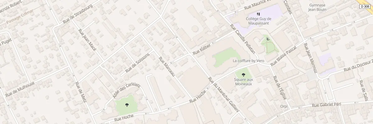 Plan du 6 Rue Kléber à Houilles