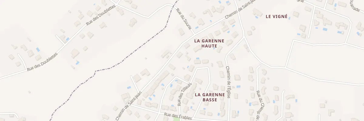Plan du 36 Che de St Jean à Rosières
